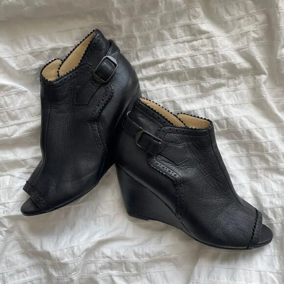 Balenciaga Leather Wedges - Picture 3 of 7